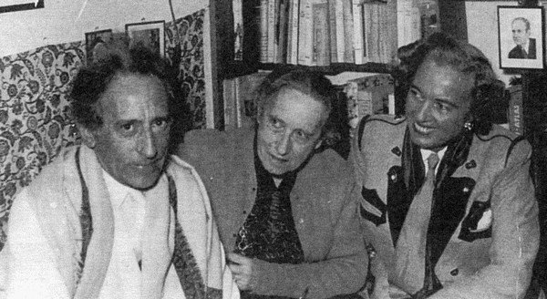 1952 Cocteau à Kitzbühel avec Gabrielle Castelot