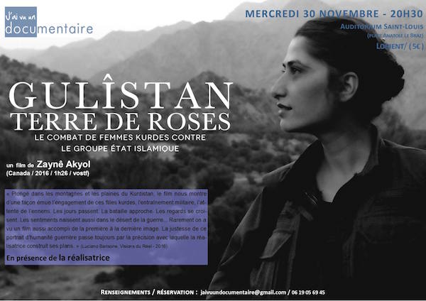Lorient. Projection du film Gullistan, terre de roses, mercredi 30 ... - Breizh Info