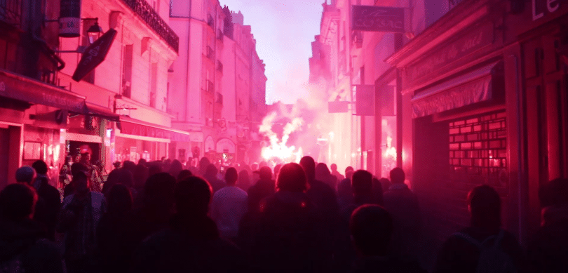 Incidents Nantes