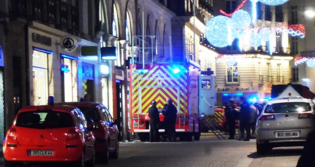 Les pompiers étaient présents en nombre...