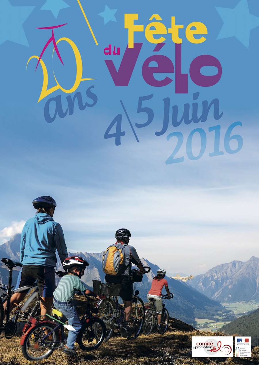 Affiche Fête du Vélo 2016