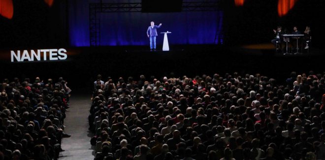 Melenchon Nantes Zenith Hologramme