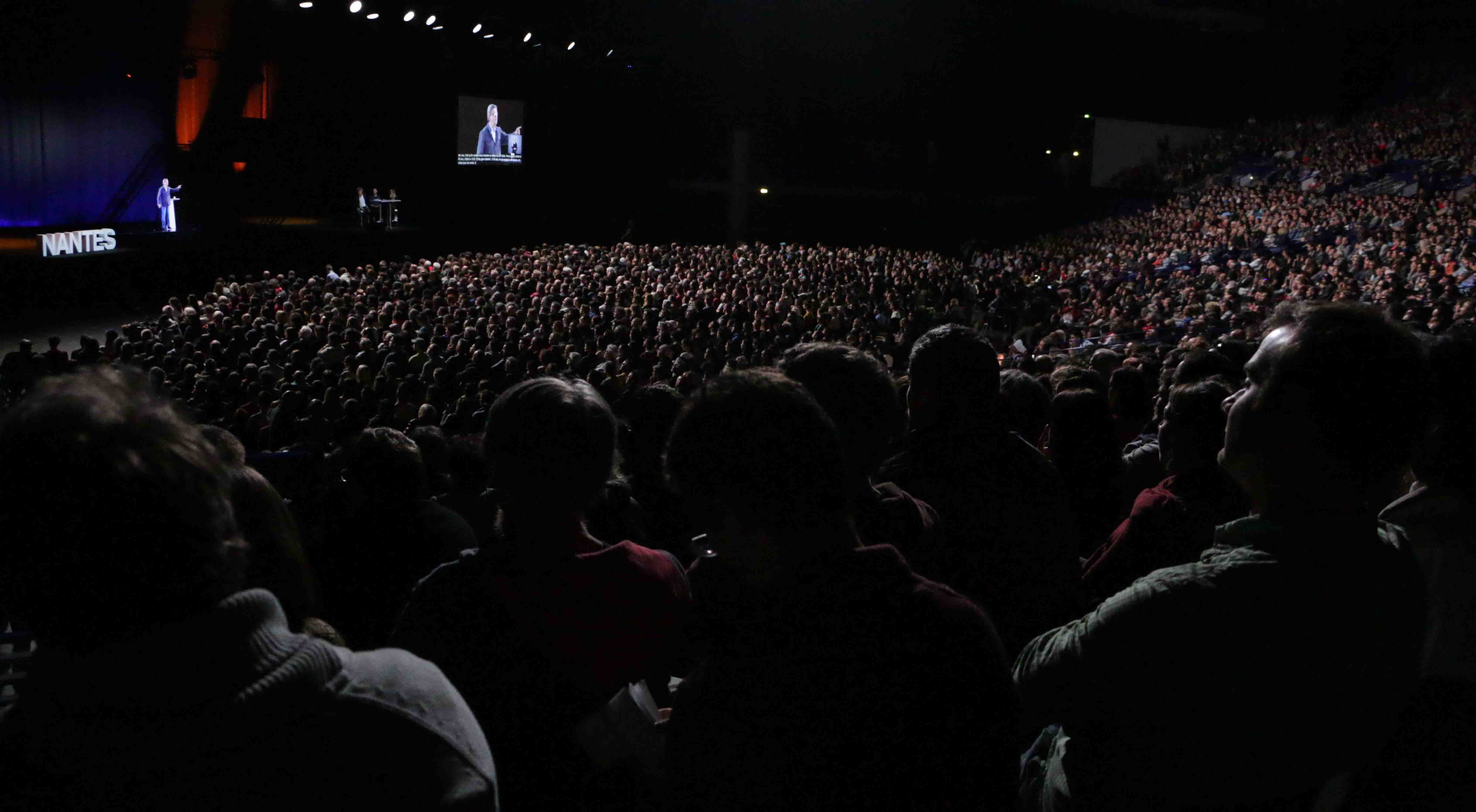 Melenchon Nantes Zenith Hologramme