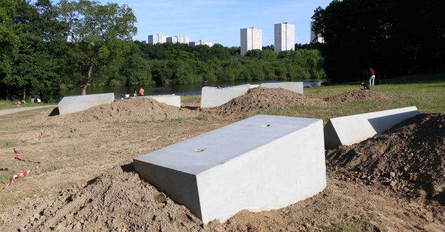 Blocs béton Erdre Nantes