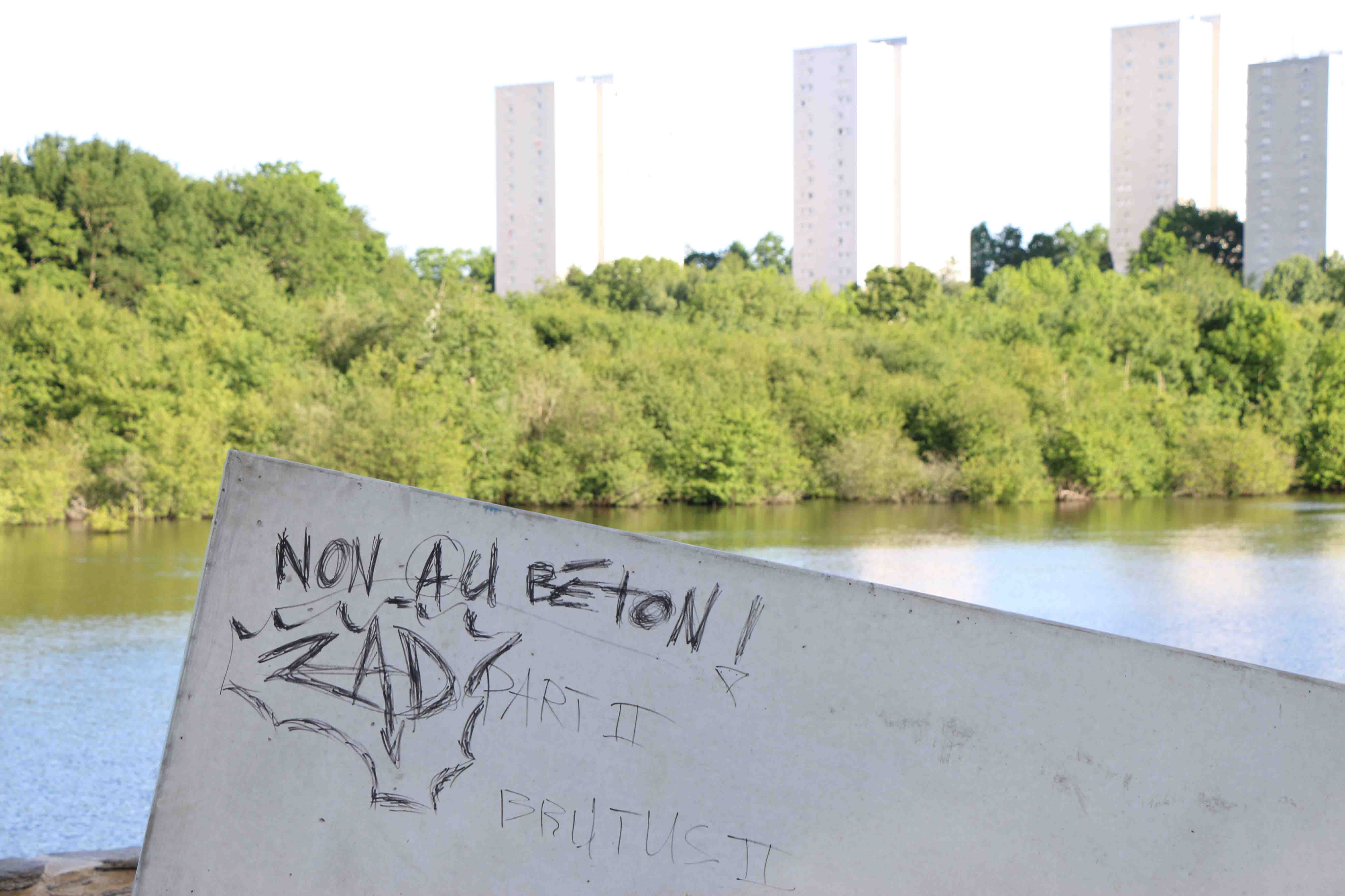 Blocs béton Erdre Nantes