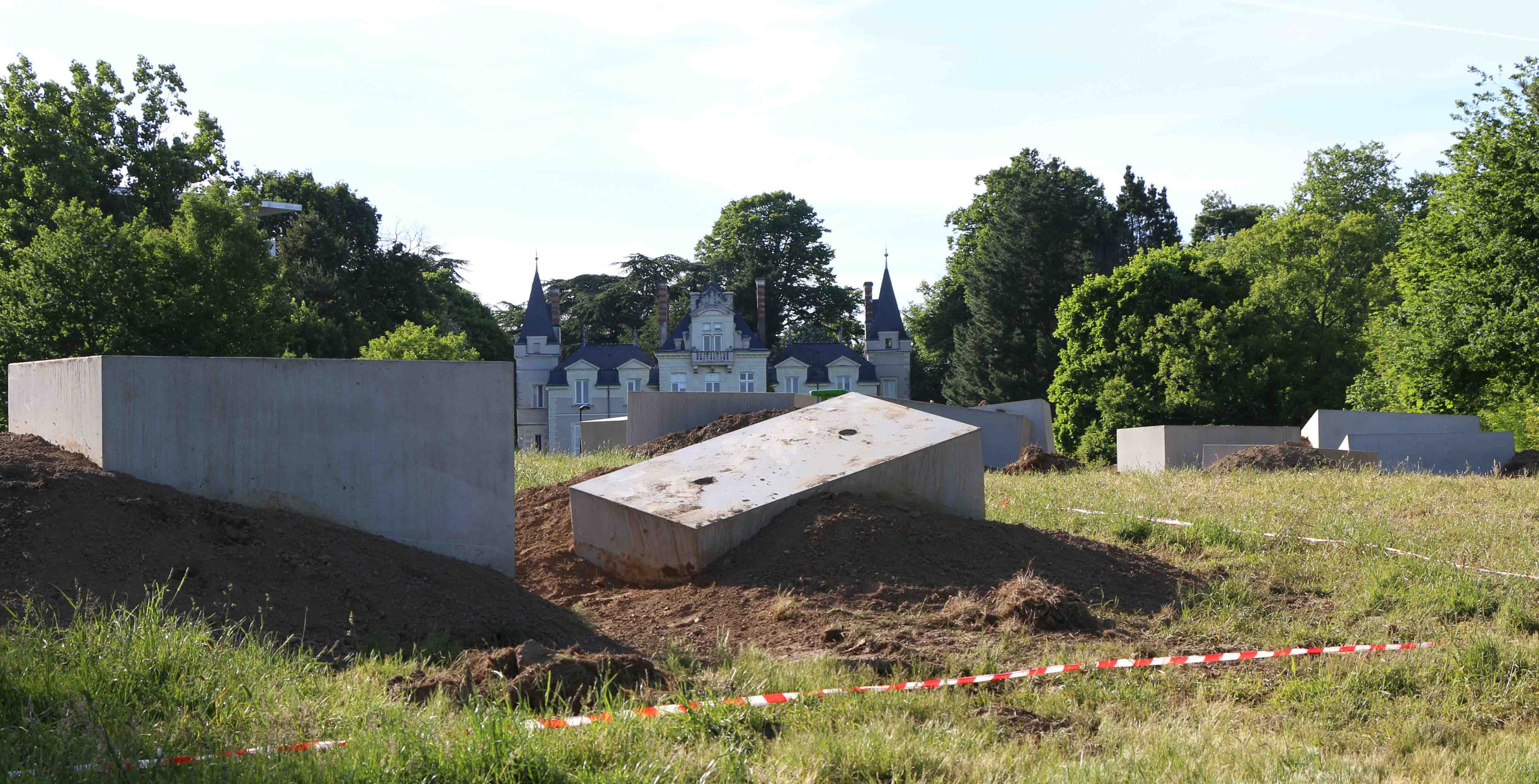 Blocs béton Erdre Nantes