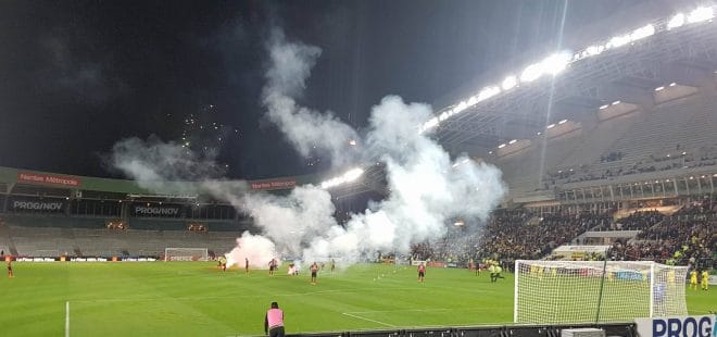 FC Nantes Guingamp FCNEAG Incidents