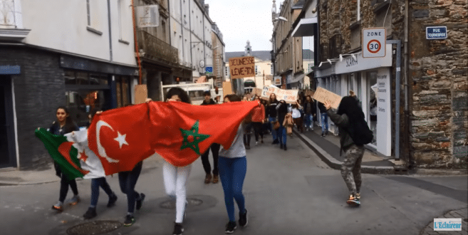 Châteaubriant Manif contre le FN