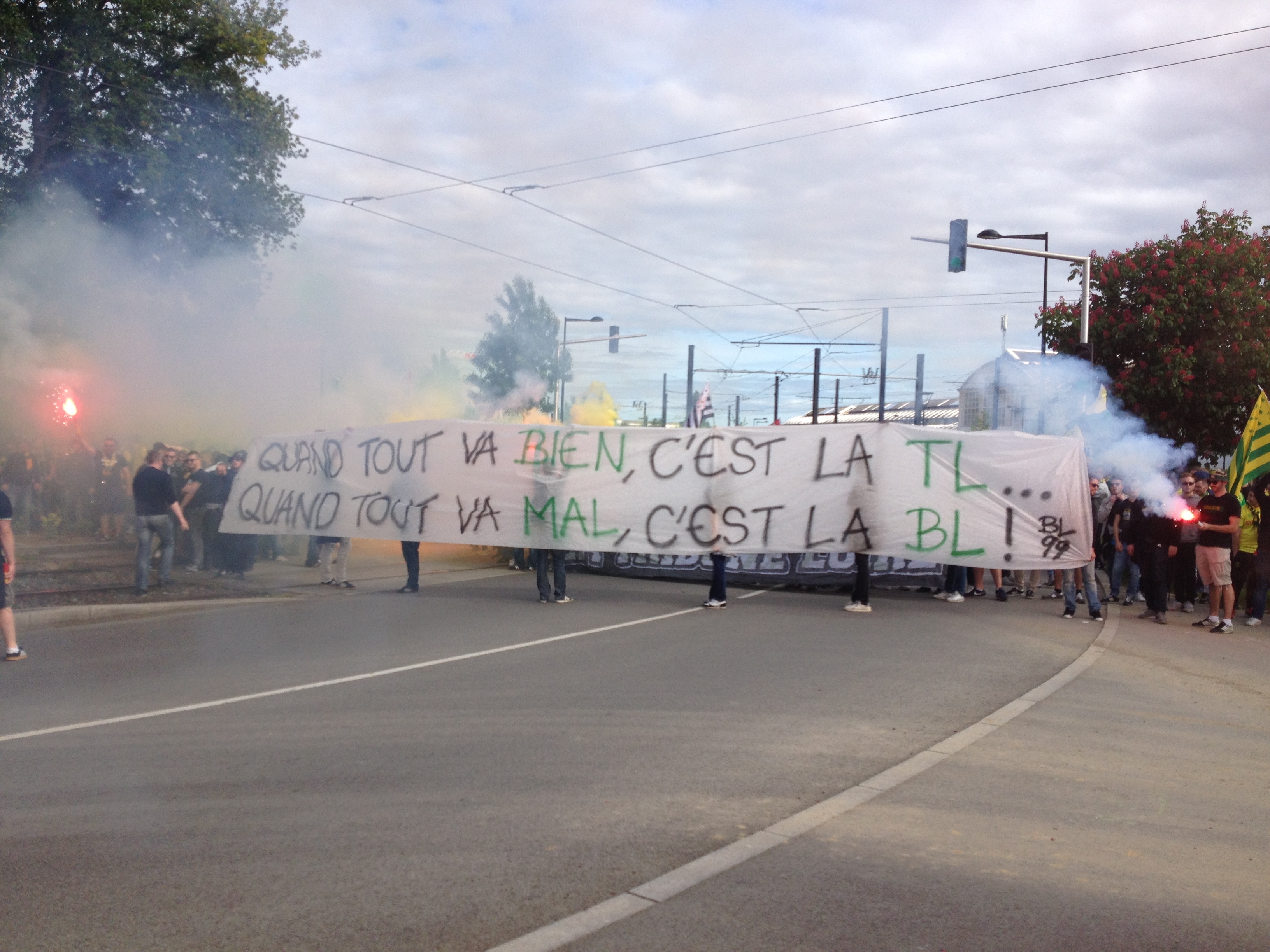 FC Nantes Guingamp FCNEAG Incidents