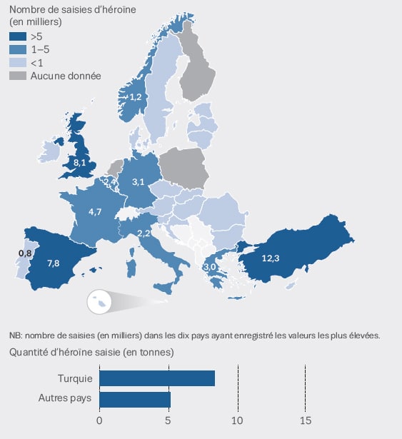 Rapport drogues