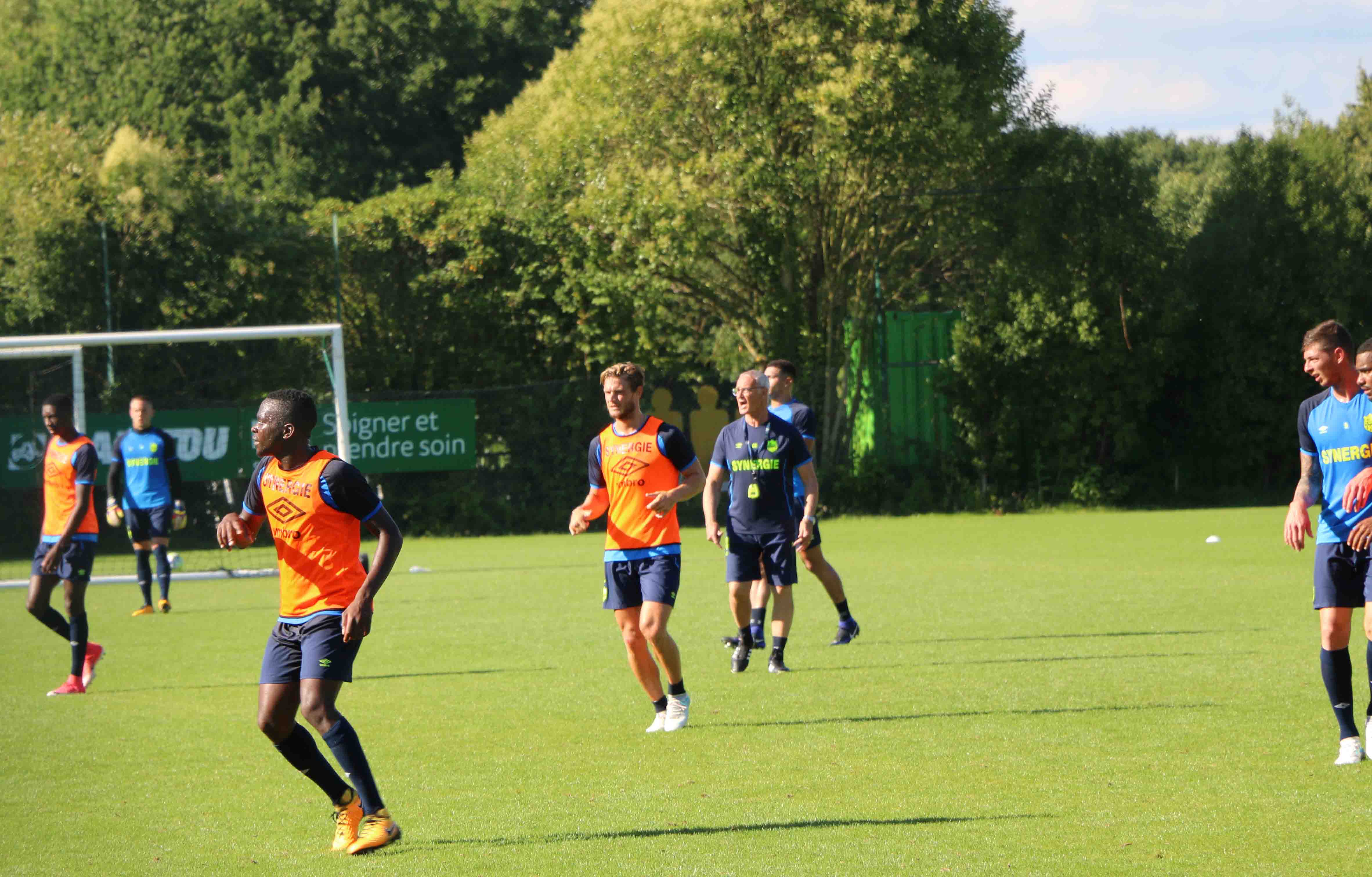 FC Nantes Jonelière Entraînement Claudio Ranieri