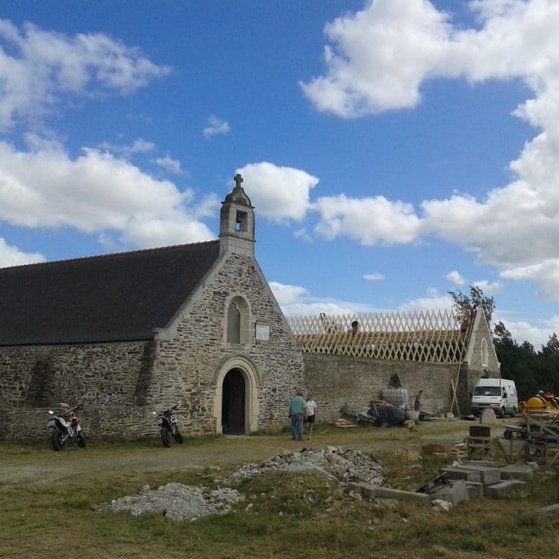 La Chapelle BasseMer le mémorial des guerres de Vendée a un toit