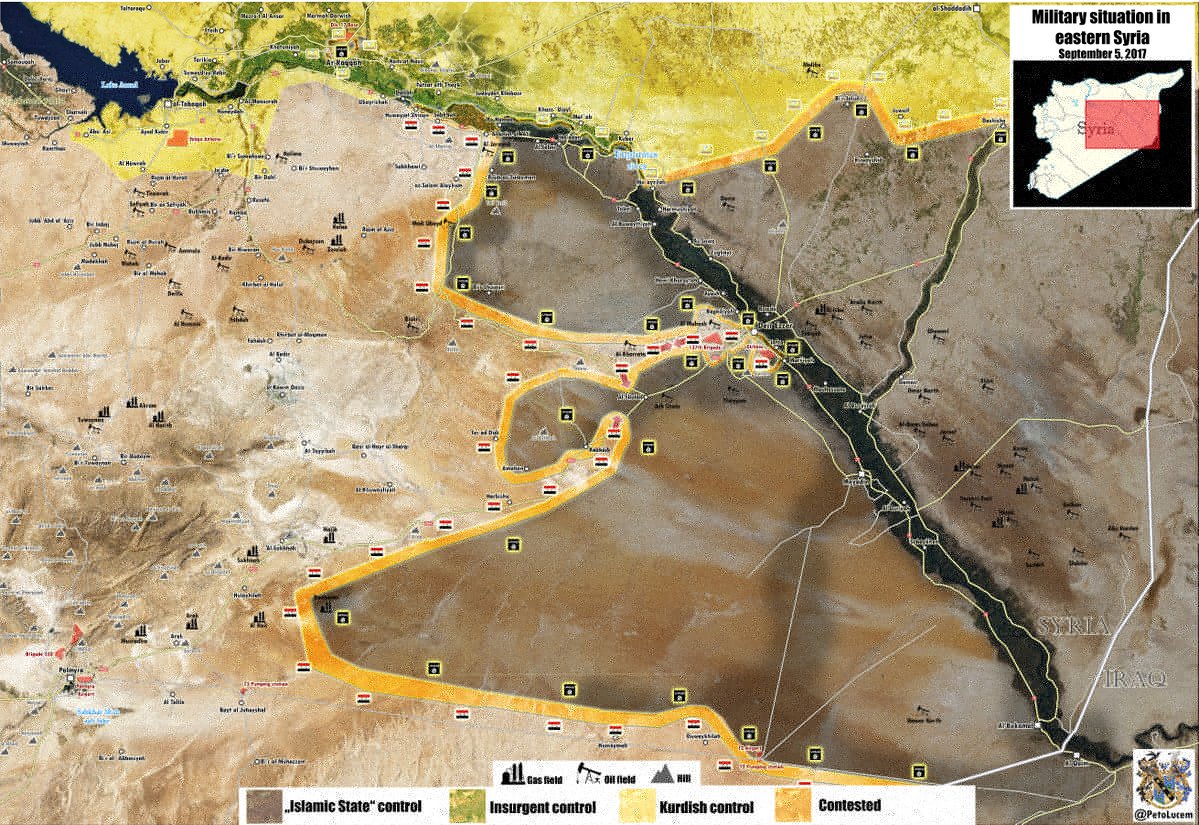 Deir Ezzor Syrien Bachar el-Assad