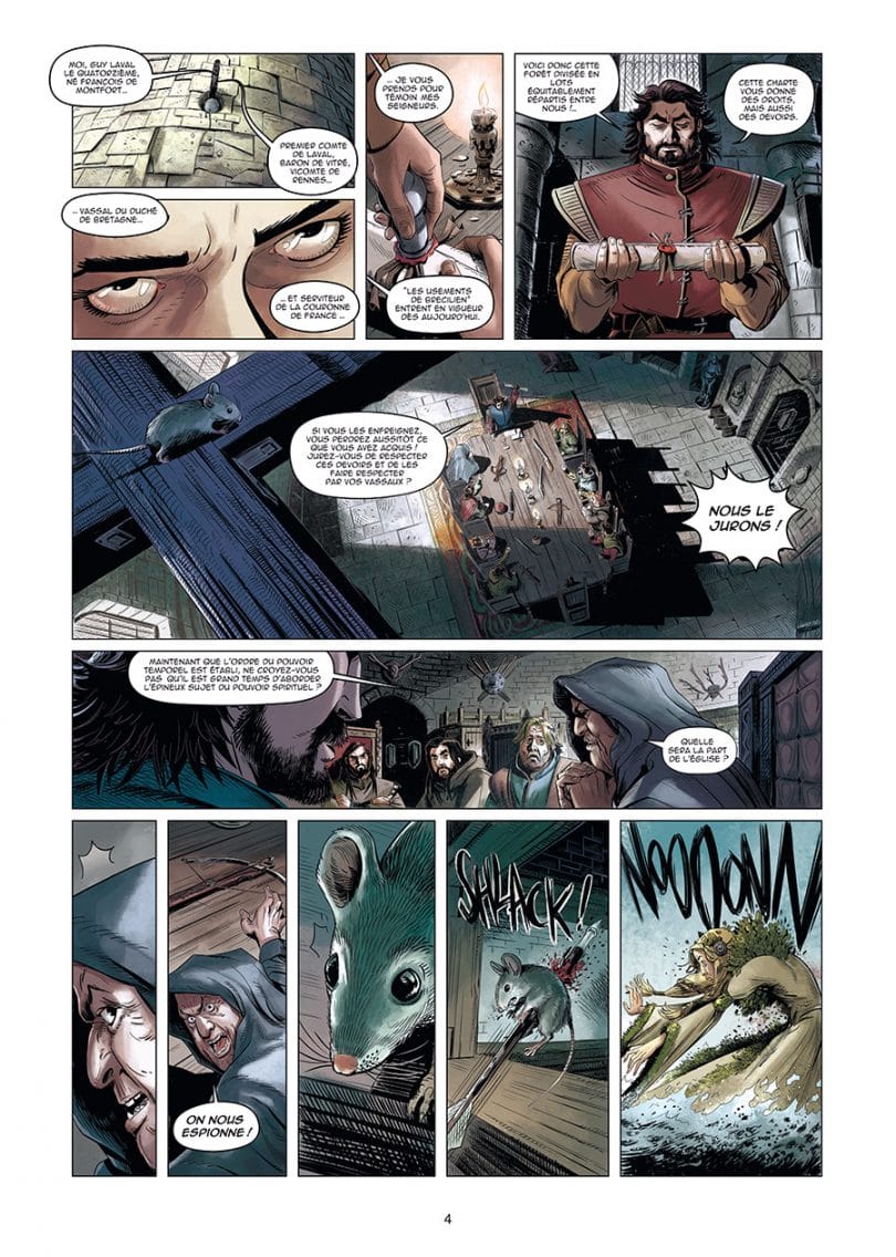 La Sentinelle Du Petit Peuple Tome 2 Bande dessinée. Brocéliande, forêt du petit peuple - tome 2 : le