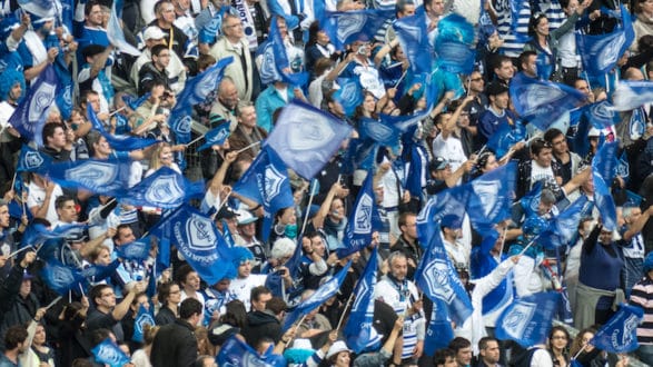 Les supporters du Castres Olympiques