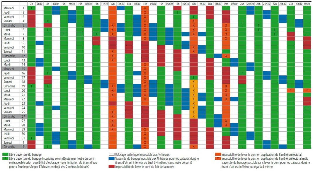 Horaires Barrage De La Rance Horaires Barrage De La Rance 2022 - Esam Solidarity