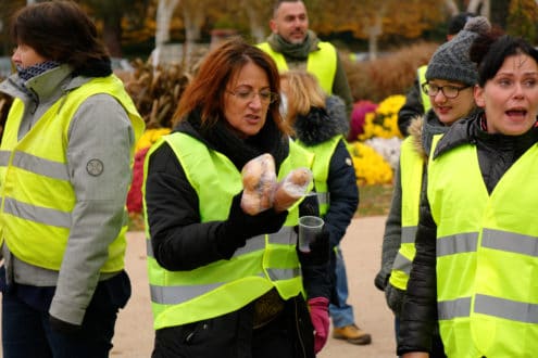 Mouvement des gilets jaunes, Belfort, 17 Nov 2018