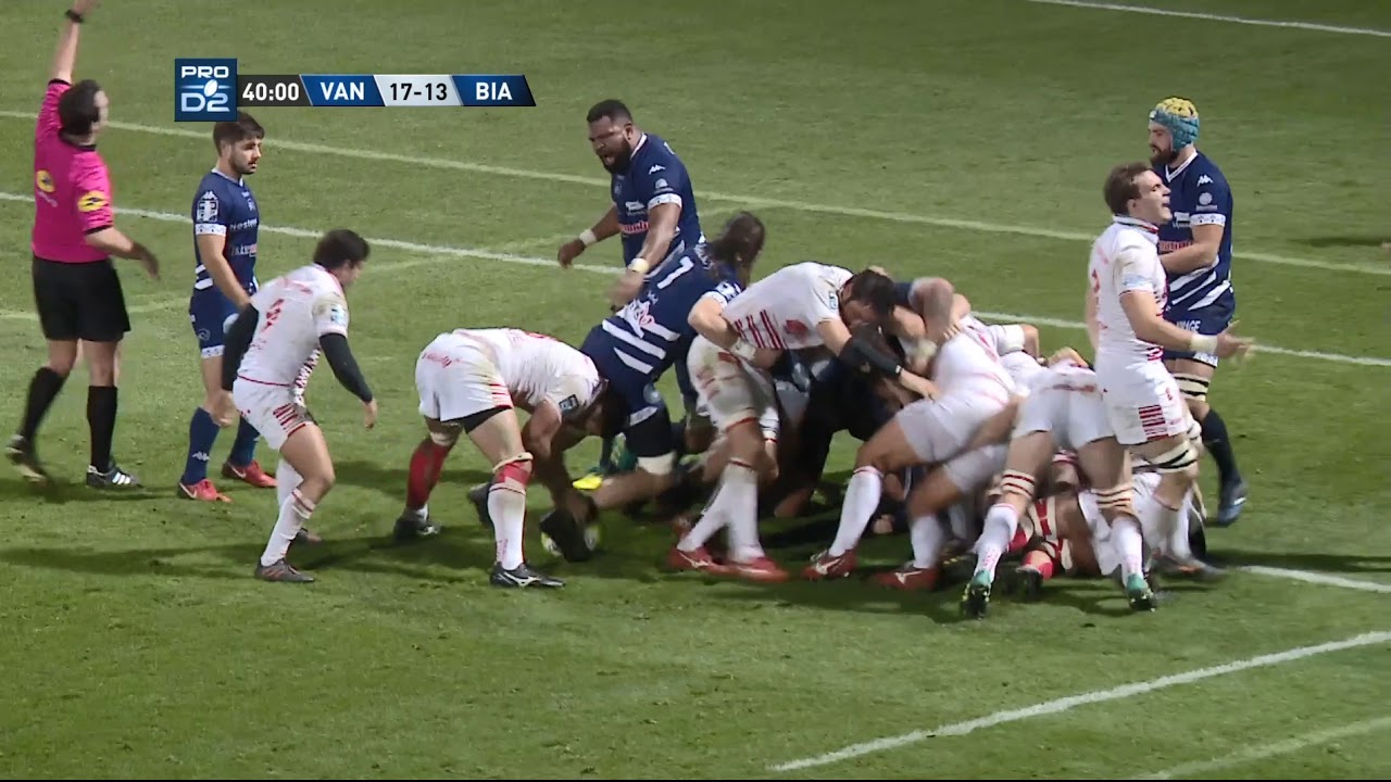 Rugby. Le RC Vannes triomphe face à Biarritz (37-23)