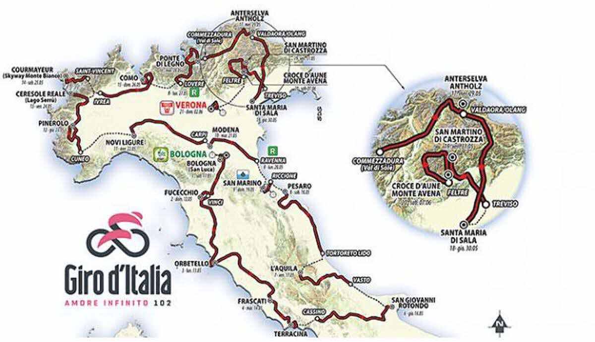 classement etape tour d'italie