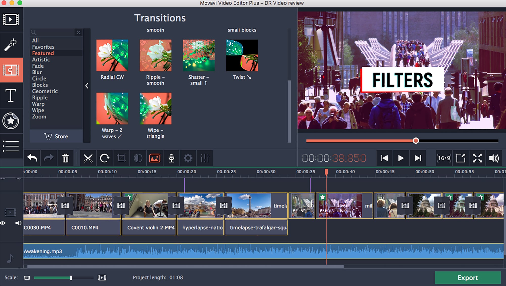 free movavi video editor