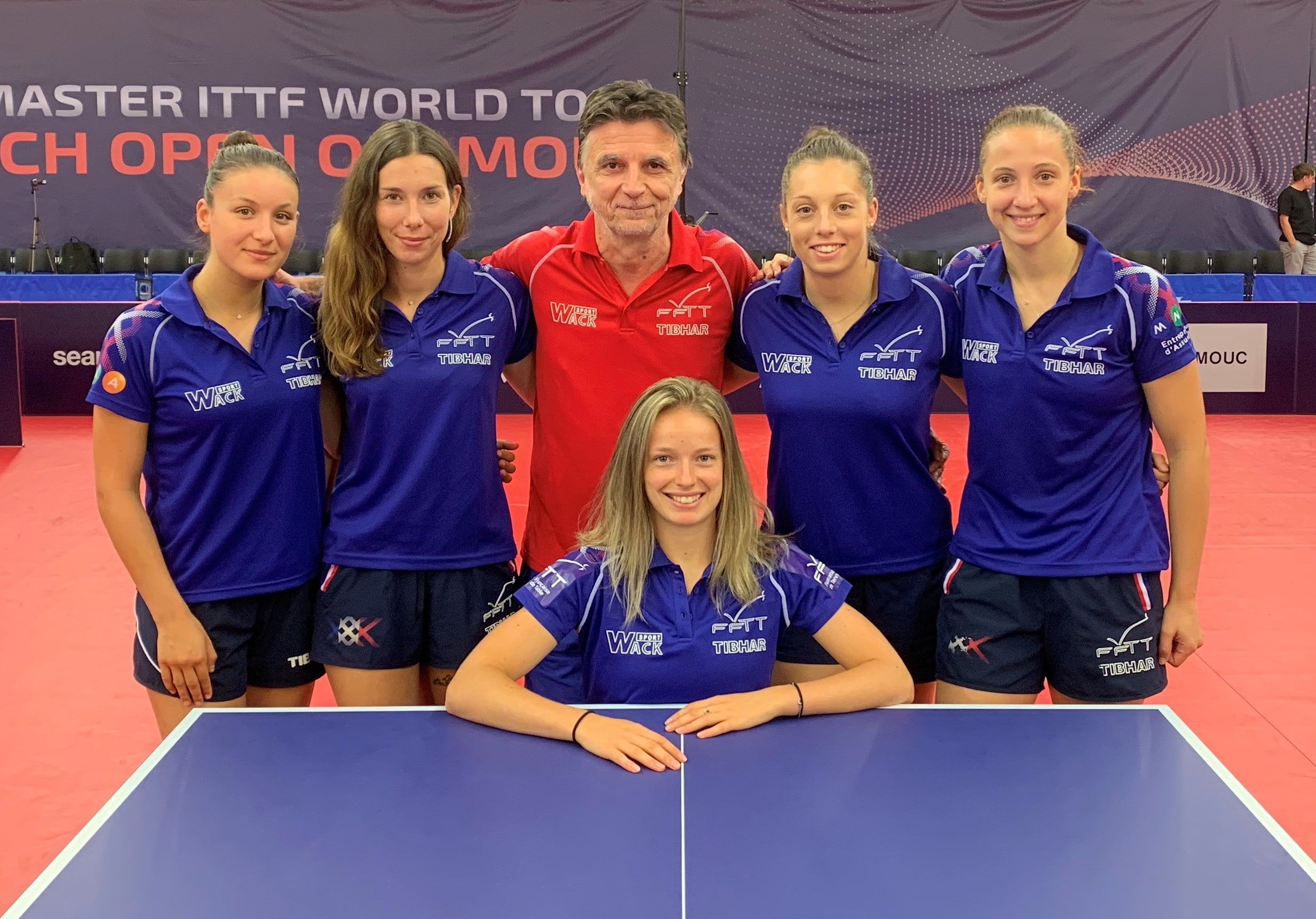 Tennis de table. Championnat d'Europe à Nantes la sélection française