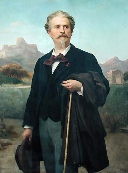 Frédéric Mistral en 1885 par Félix-Auguste Clément (1826-1888).