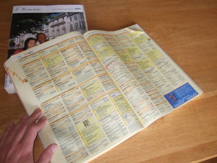 Sur Toute Les Pages Lues Sur Toutes Les Pages Blanches Pages Blanches : fin du bottin en 2020, quid de nos anciens