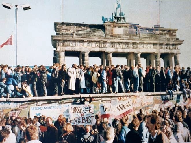 Mur de Berlin, 1989, Porte de Brandebourg