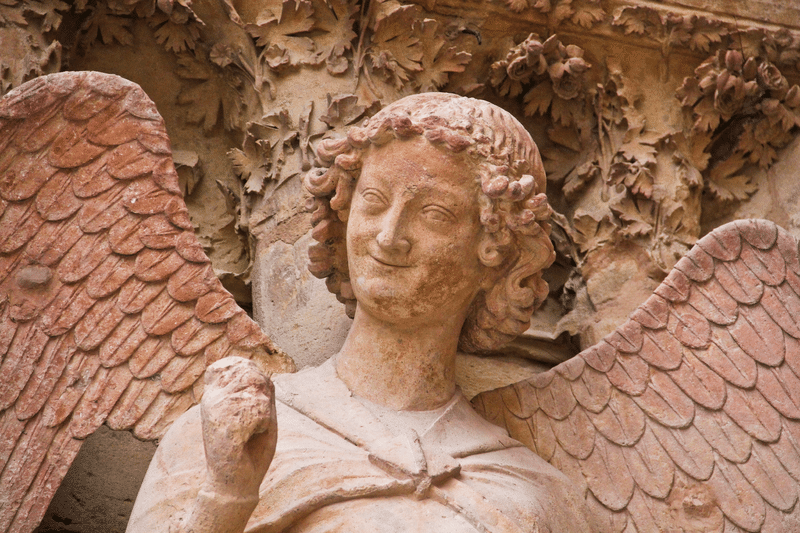 L'Ange au sourire - cathédrale de Reims