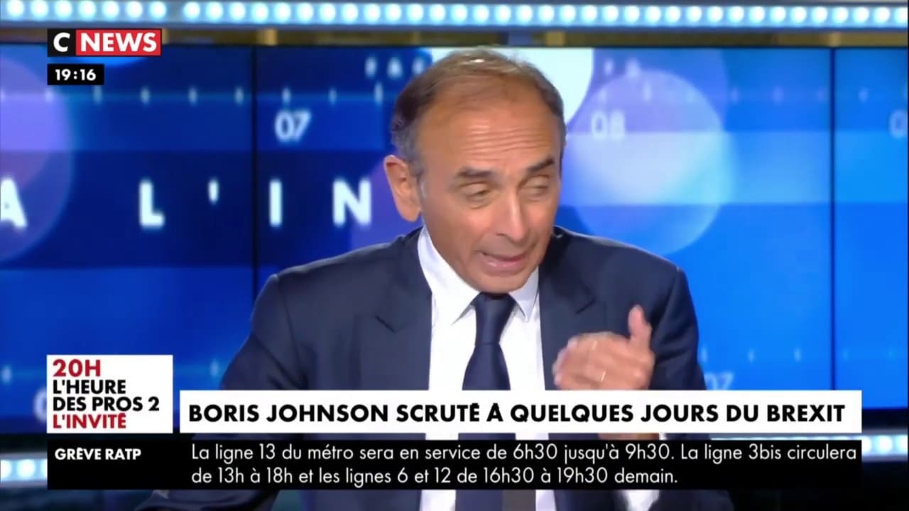 Eric Zemmour : « Les anglais ont voté le Brexit afin de rester anglais »