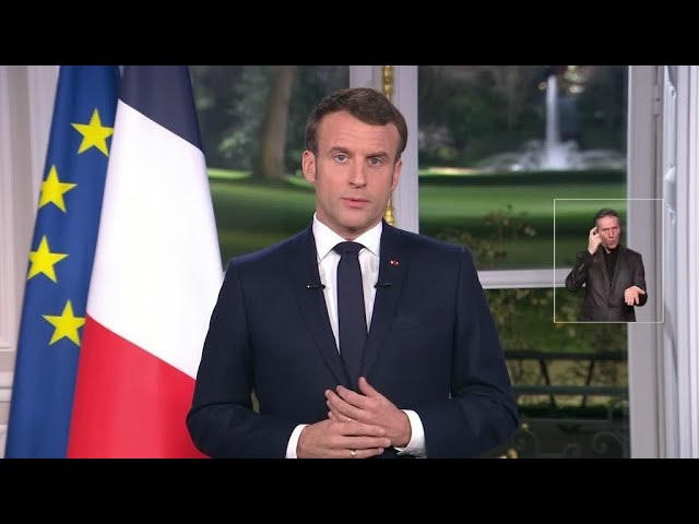 VSux d'Emmanuel Macron. « La réforme des retraites sera menée à son terme » [Vidéo]