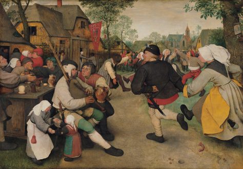 La danse des paysans, Peter Brueghel