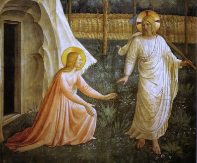 Fra Angelico, Noli, me tangere, fresque du couvent San Marco, Florence, Italie