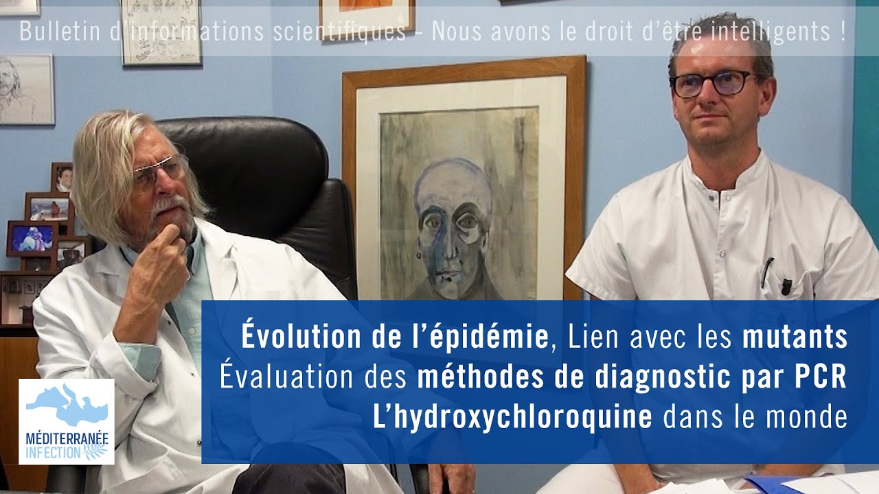 Evolution de l'épidémie de Covid-19, le Pr Raoult fait le point