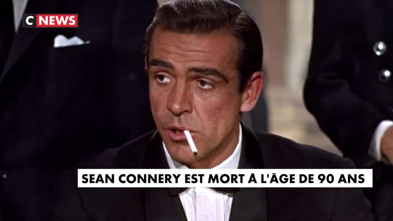 L'acteur Sean Connery est mort à l'âge de 90 ans