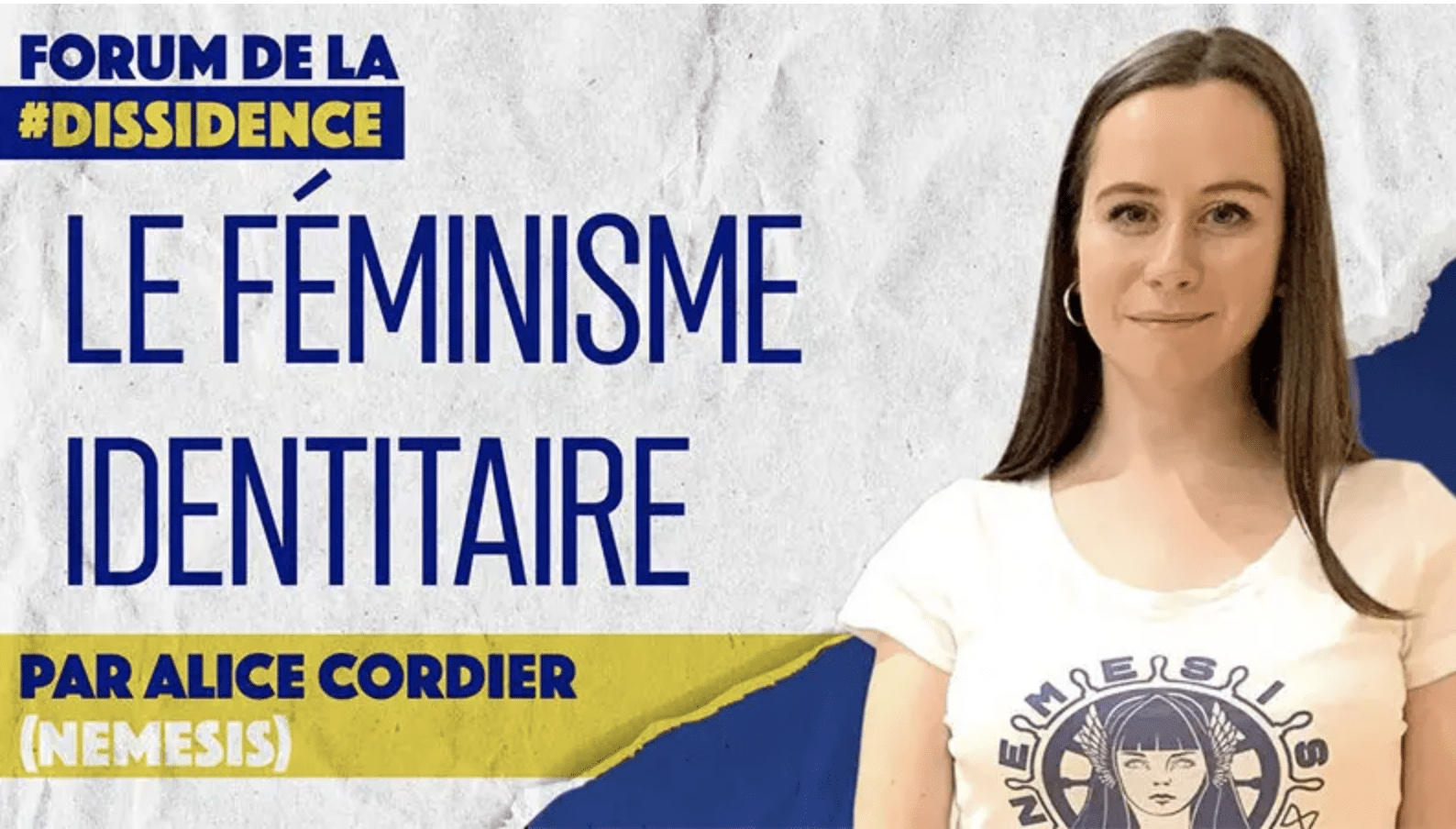 Pour protéger les femmes européennes : la remigration, par Alice Cordier.