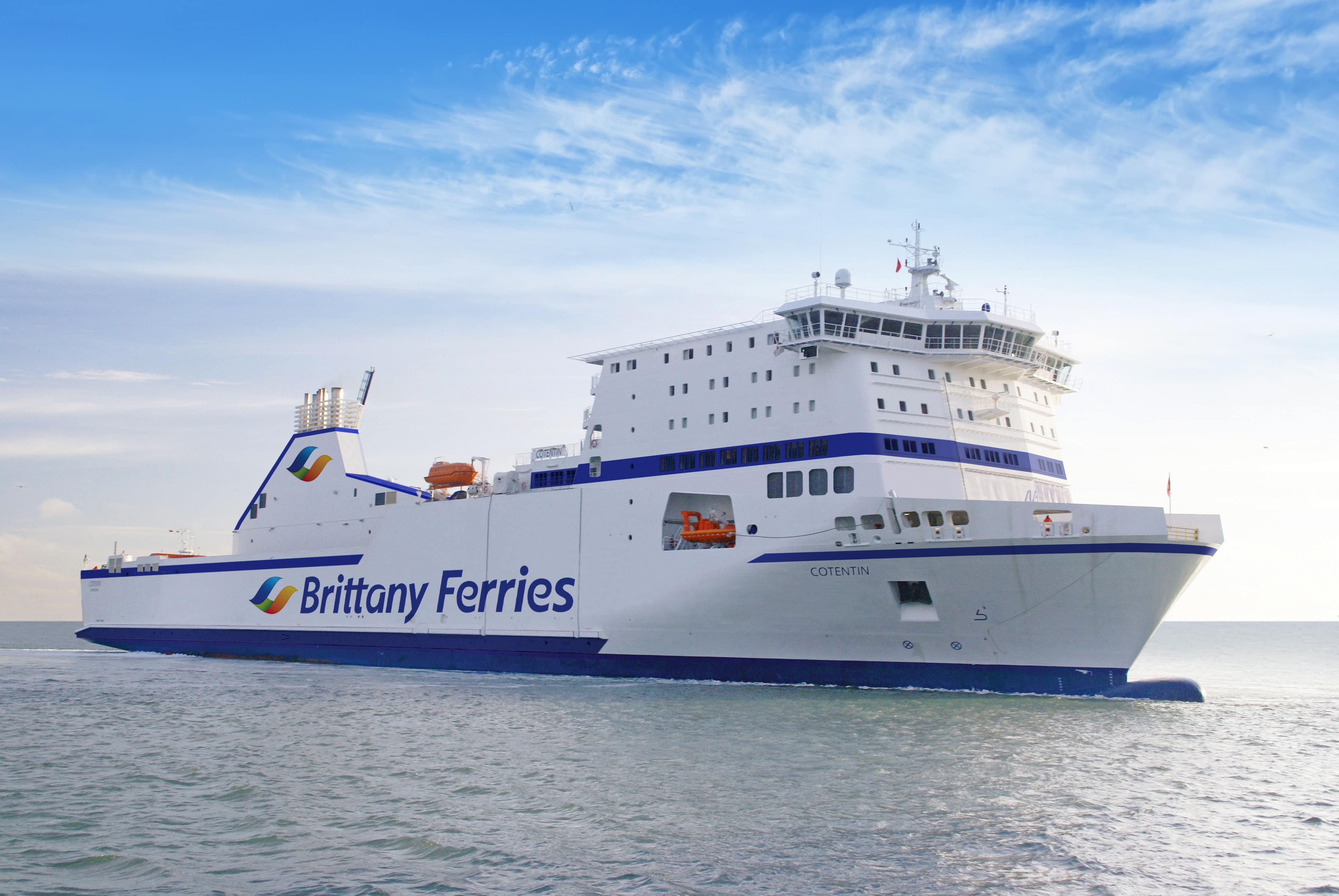 Fret. Le Cotentin de retour dans la flotte Brittany Ferries