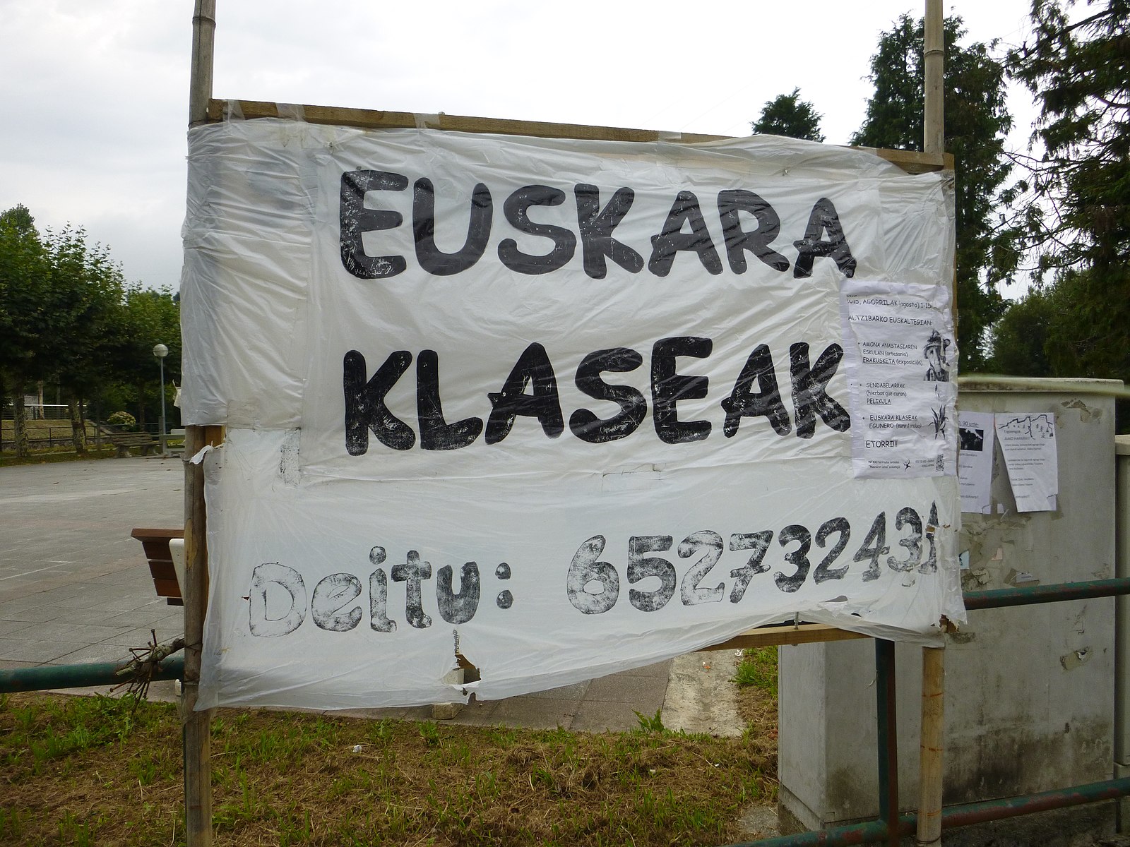 Euskadi : teir hentenn dre soubidigezh nevez er skolioù publik