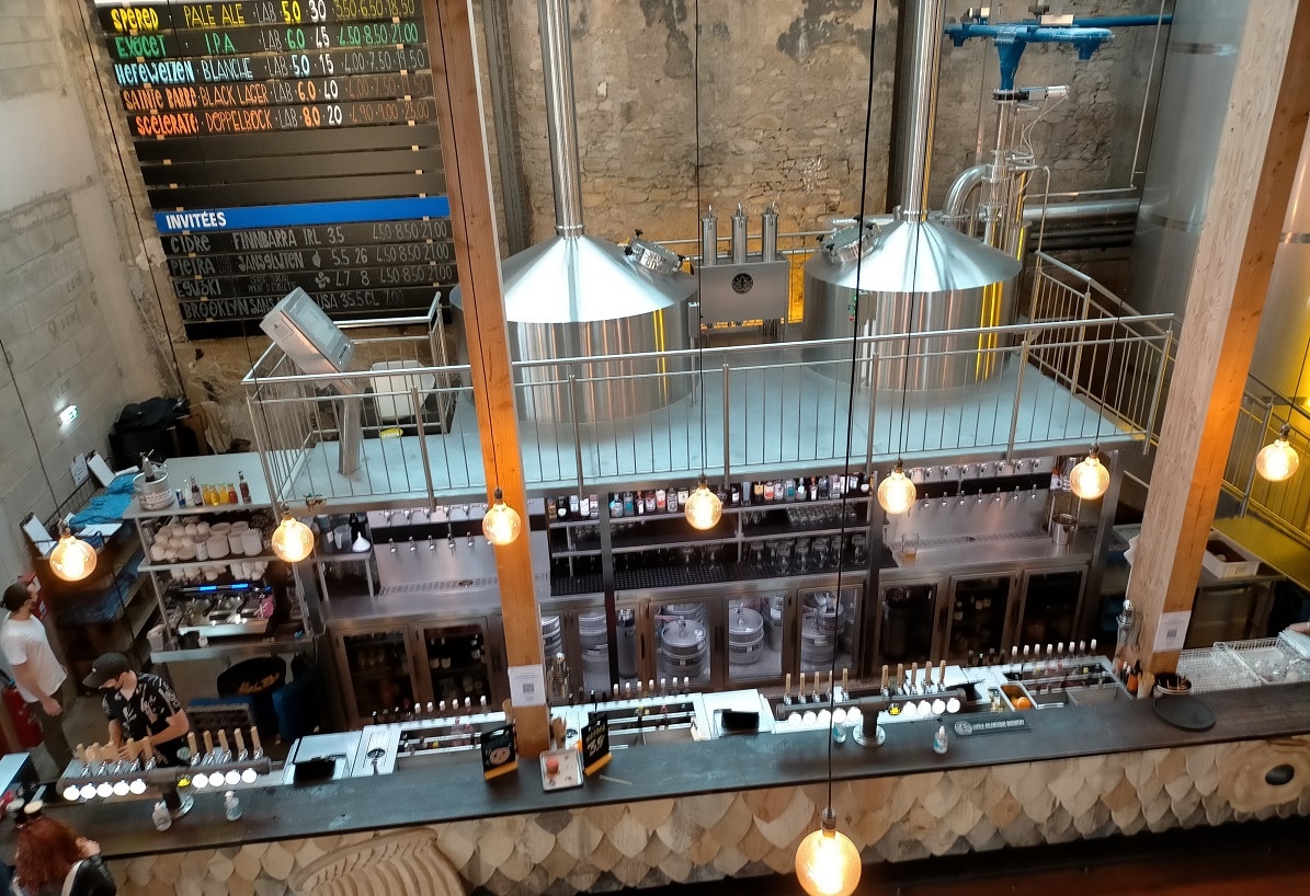 LAB comme un restaurant d’altitude, mais en bord de Loire