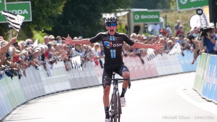 Cyclisme. Le britannique Leo Hayter remporte la deuxième étape du Tour de Bretagne entre Corlay et Rosporden
