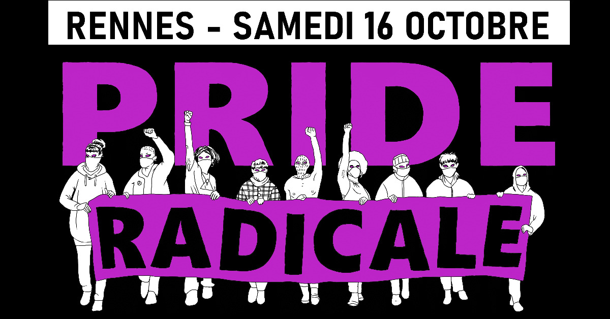 Une gay pride "déter et solidaire" le 16 octobre à Rennes