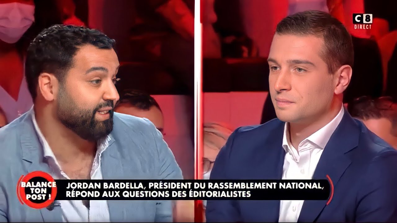 Jordan Bardella (RN) : « Le grand remplacement pointe une réalité. Les chiffres officiels le montrent »