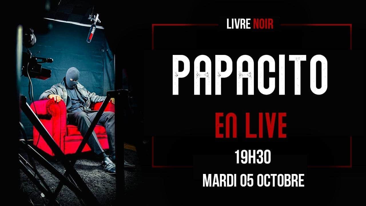 Papacito invité du média Livre Noir