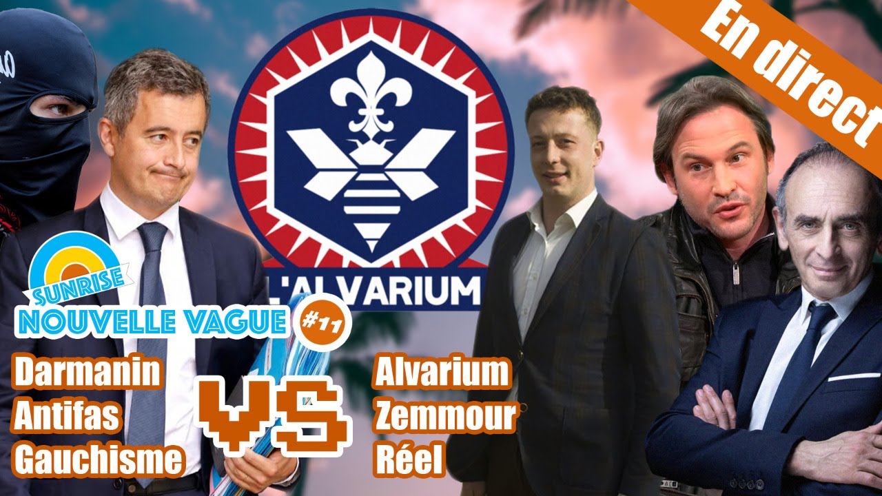 Nouvelle Vague #11 Darmanin vs Alvarium, Antifas vs Zemmour, gauchisme vs réel& Revue d'actu