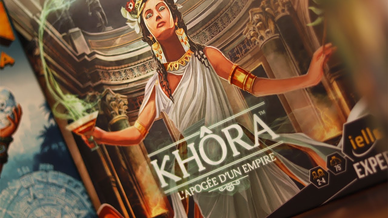 Khôra : l'Apogée d'un Empire - un jeu de société sur la Grèce antique