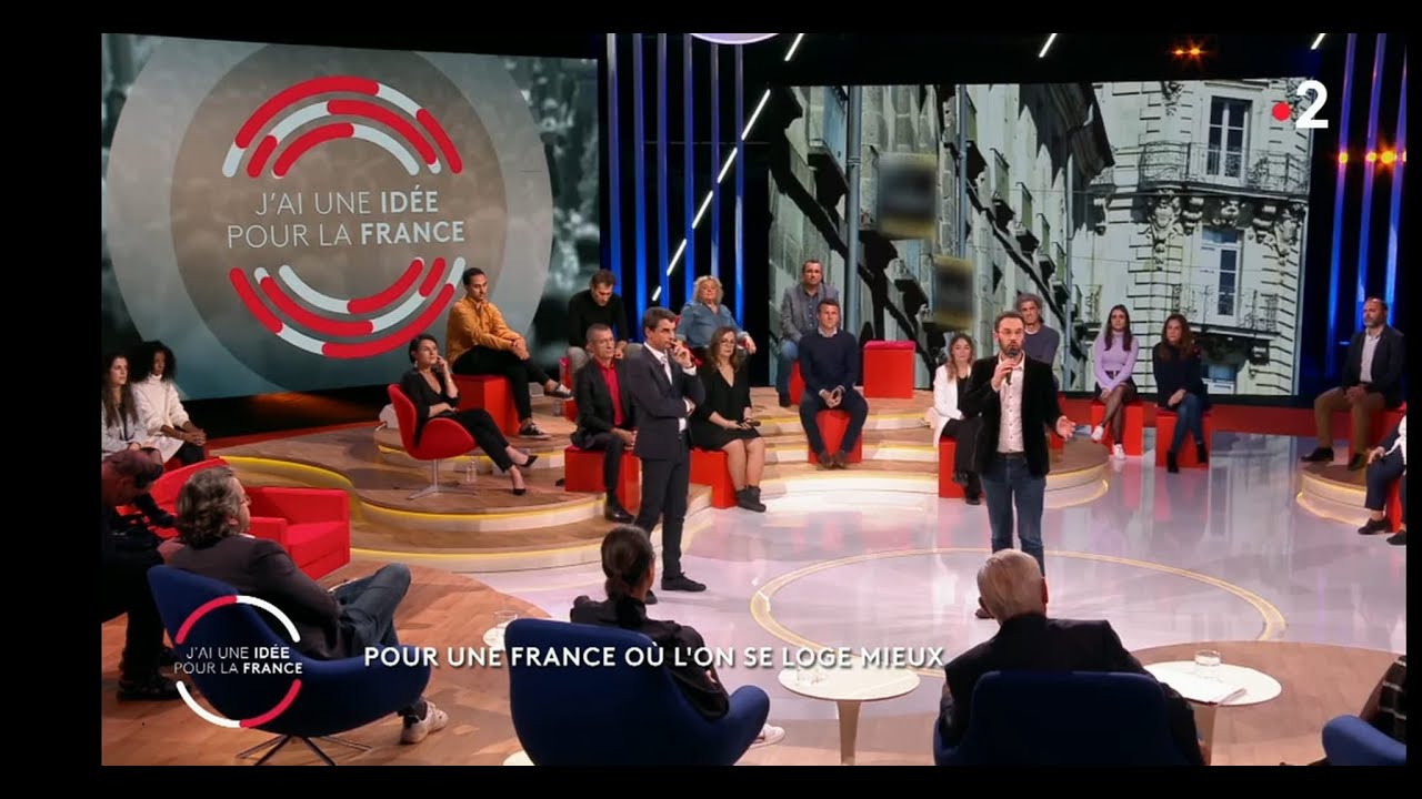 Emission « J'ai une idée pour la France » (France 2) avec Nil Caouissin (UDB) sur le statut de résident