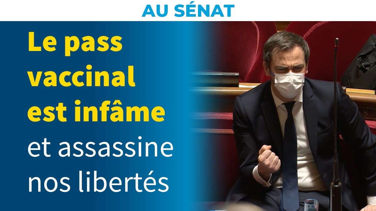 « Le pass vaccinal est infâme et assassine nos libertés ». Stéphane Ravier au front contre la tyrannie sanitaire