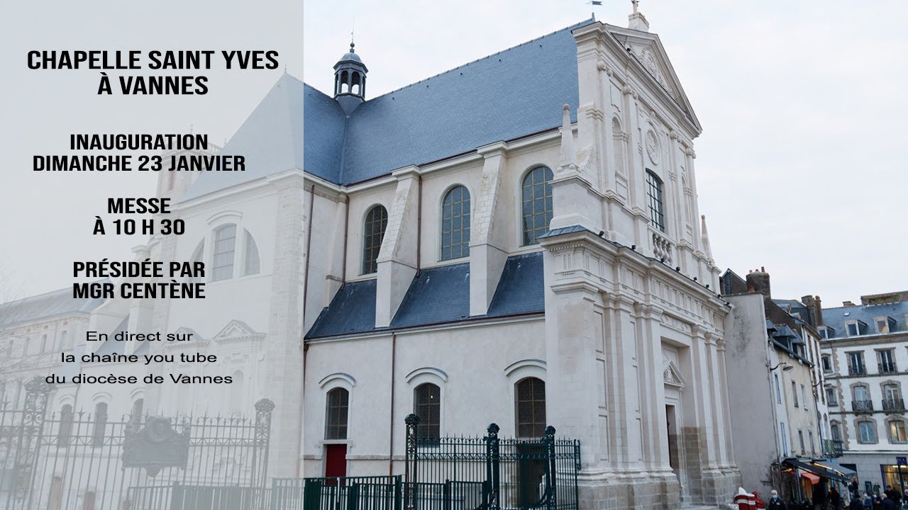 Vannes. La chapelle Saint-Yves inaugurée ce week-end