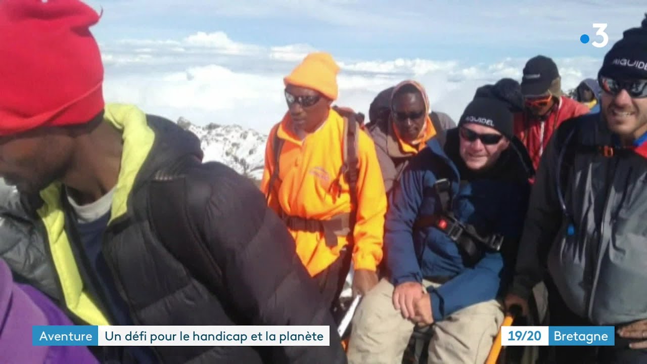 Après le Kilimandjaro, l'élu de Langoëlan vise la Guyane pour sensibiliser sur le handicap