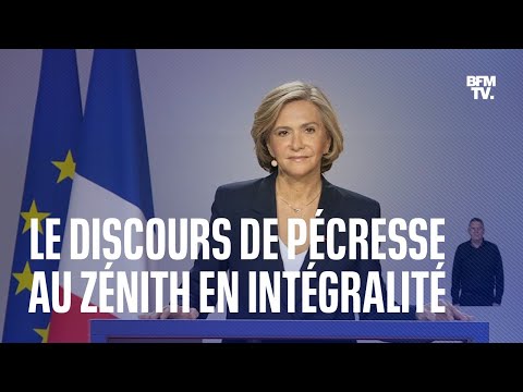 Présidentielle 2022. Le discours de Valérie Pécresse au Zénith de Paris en intégralité